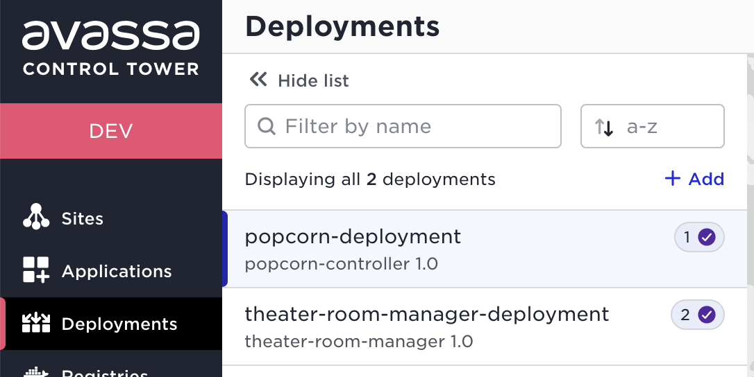 Two deployments