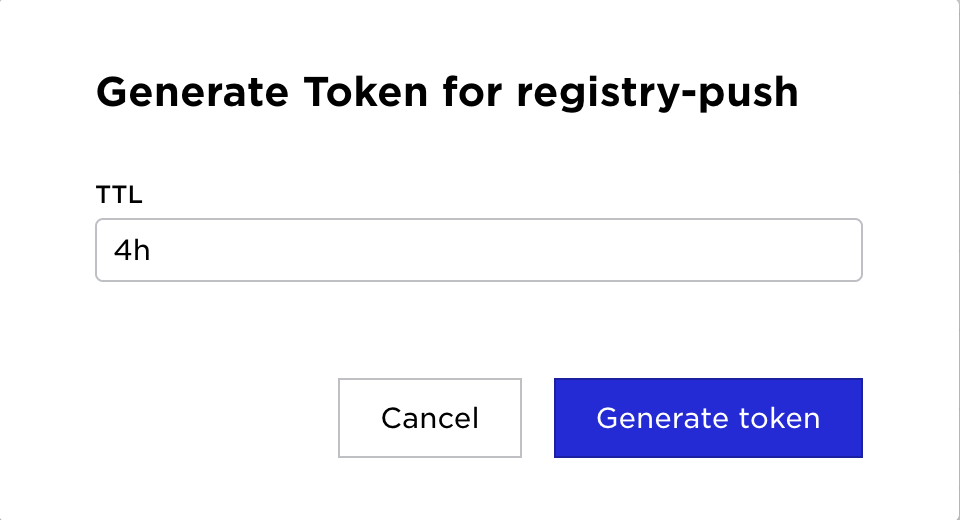 gen token ttl
